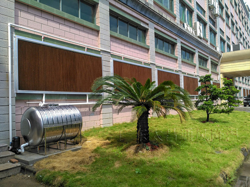 水簾風(fēng)機降溫方案